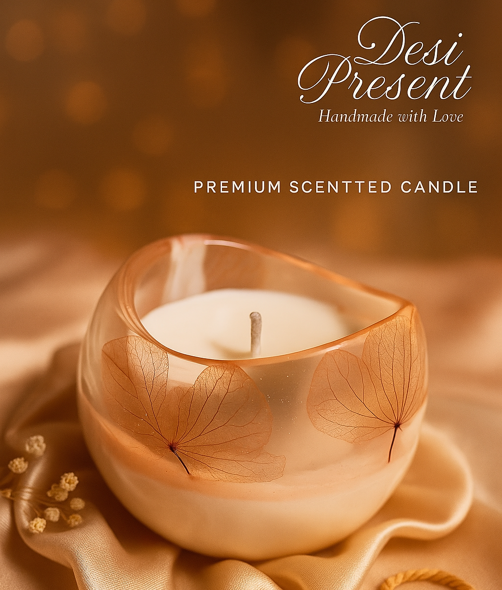 Autumn Glow Handmade Scented Candle